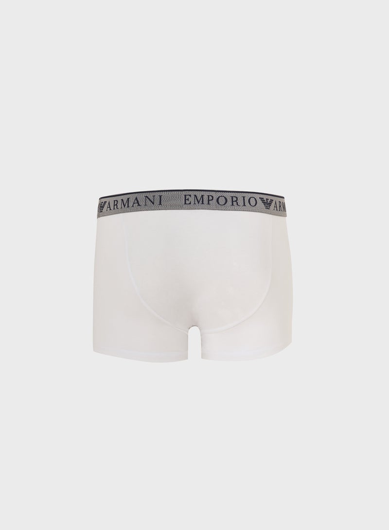 EMPORIO ARMANI 2 Pack Of Logo Boxers - Image 3