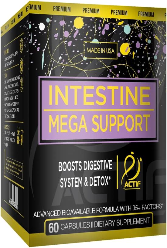 Actif Intestine Mega Support  Maximum Strength Energy Boost  Gut Health  Supports Digestion Detox  Cleansing - Image 4