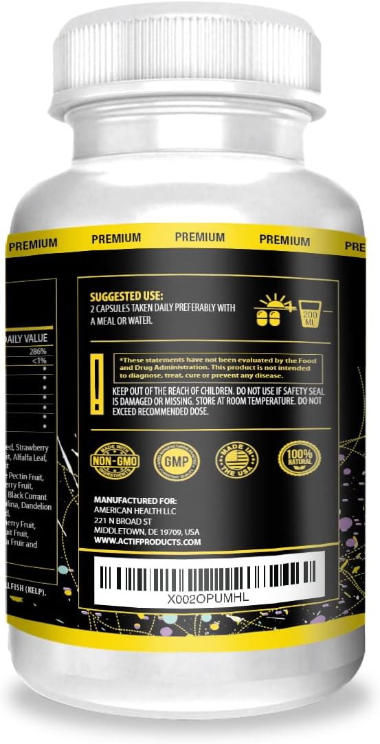 Actif Intestine Mega Support  Maximum Strength Energy Boost  Gut Health  Supports Digestion Detox  Cleansing - Image 5