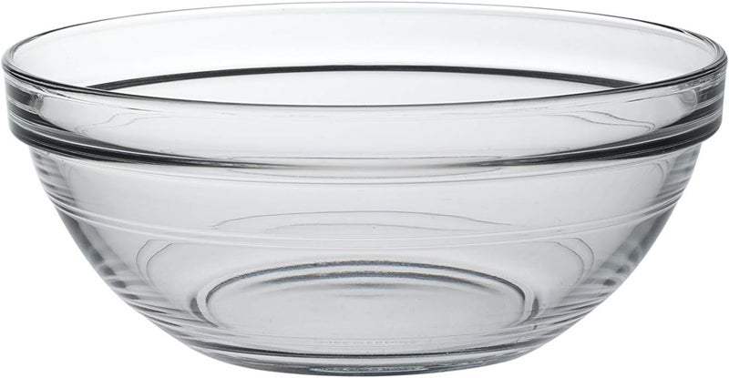 Duralex Glass Stackable Mixing BowlsPrep Bowls Set of 6Clear 32 oz 675 - Image 1