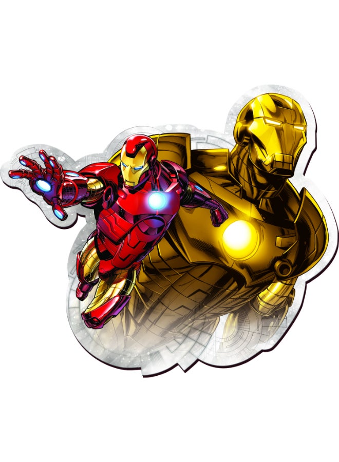 Trefl Puzzles - "160 Wooden Shaped Puzzles" - Brave Iron Man / Disney Marvel Heroes FSC Mix 70% - Image 2