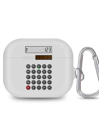 StylePods Case for Airpods 3rd Gen Case With Anti-Lost Keychain - Calc (White) - pzsku/Z8C8FA8F44A91270F5594Z/45/_/1645182271/f2db40da-c127-4bdc-b371-fae45735597a