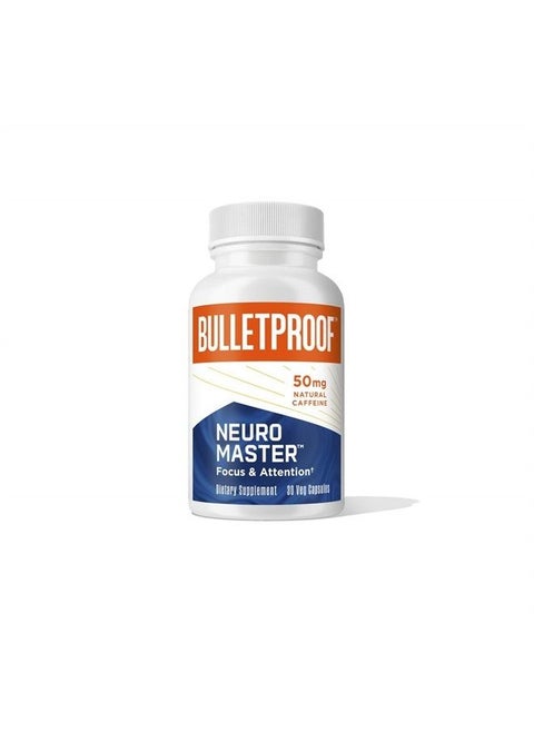 NeuroMaster Focus and Attention Capsules, 30 Count, Natural Source of Caffeine Supplement for Memory and Clarity