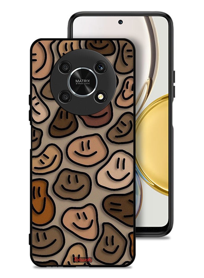 Tolwak Honor X30 5G Protective Case Cover Smiley Faces Art - Image 1