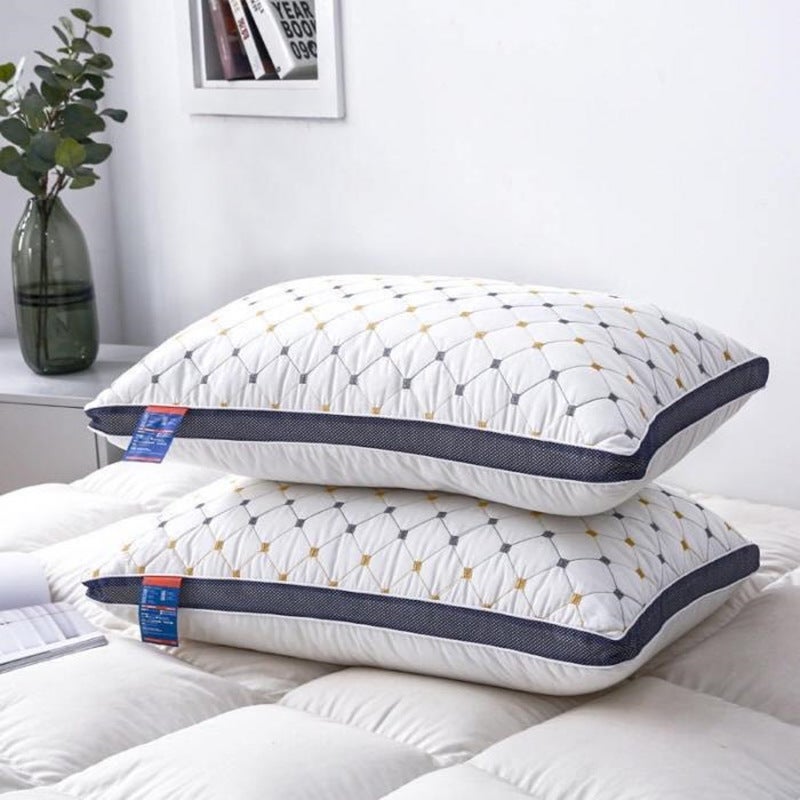 El High And Low Pillow Does Not Collapse El Home Pillow Core Dormitory Cervical Spine Protection Whole Head Core Homestay Manufacturers - Image 2