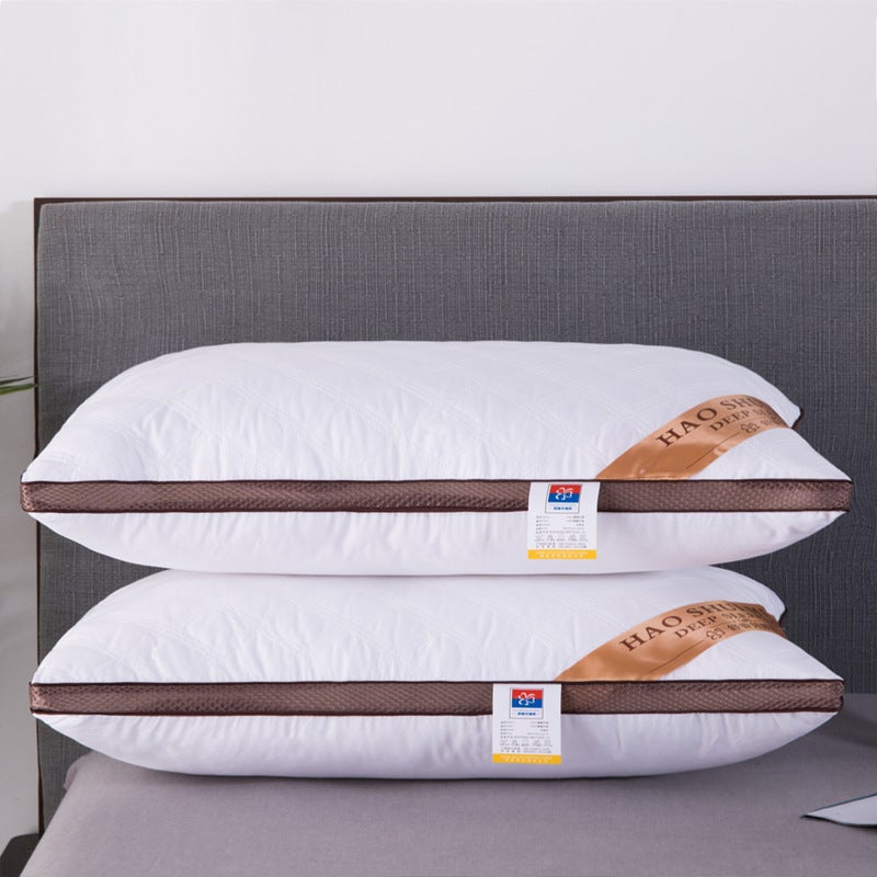 El High And Low Pillow Does Not Collapse El Home Pillow Core Dormitory Cervical Spine Protection Whole Head Core Homestay Manufacturers - Image 3