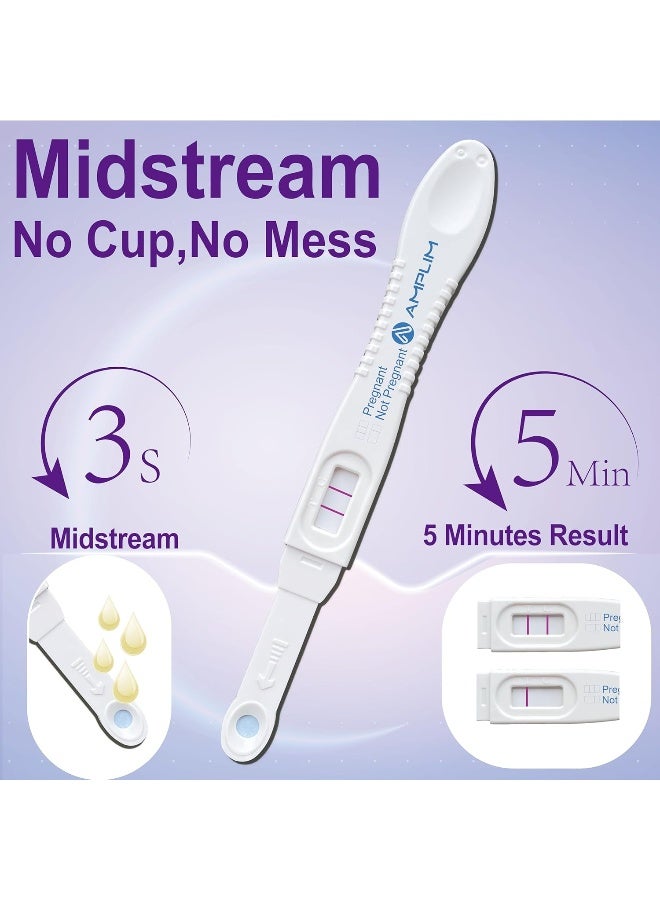 Amplim اختبار الحمل للكشف المبكر 15 حزمة للنساء - Image 3