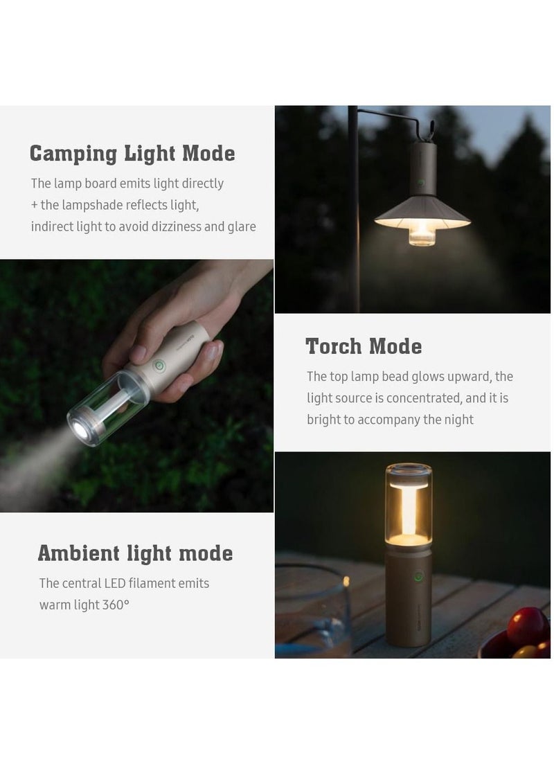 HOTO Split Camping Lights Flashlight Ambient Light Camping Light 3 in 1 Camp lights