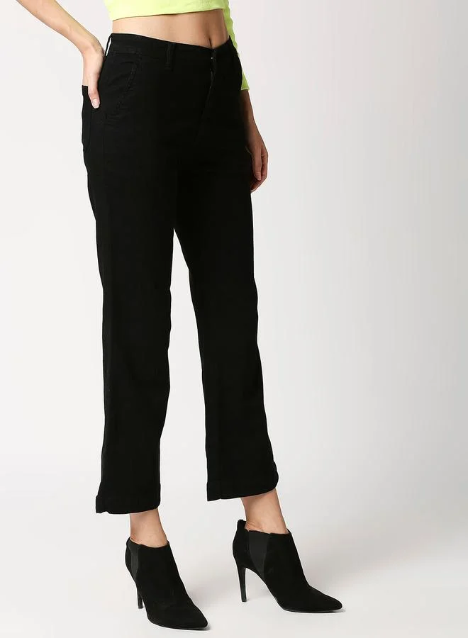 HIGH STAR HIGH STAR High Rise Bootcut Clean Look Stretchable Jeans