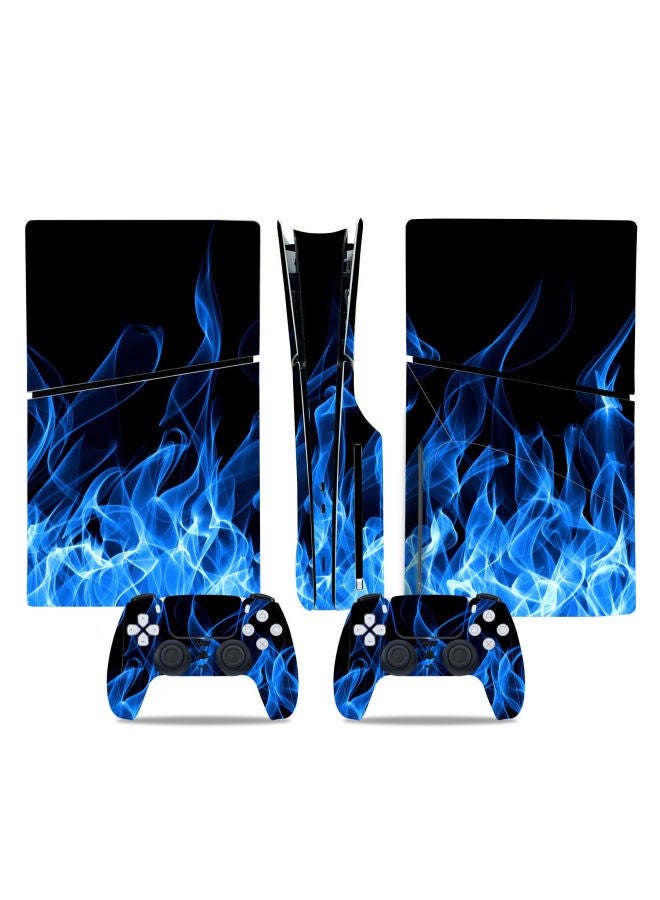 Ps5 Slim Console Skin Sticker Cartoon Protective Film Pain Relief Patch Digital Computer Game Protective Film-Color:TN-P5SDisc-0012 - Image 1