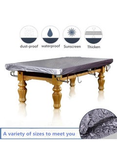 Generic PVC Dustproof Waterproof Full Pool Table Cover  - Image 4