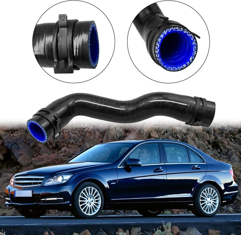 AUGREX Air Intake Turbo Tube, Turbochagrer Intake Pipe Hose for Mercedes-Benz W172 SLK200 SLK250, W204 C180 C200 C250, W212 E200 E250 E250 M271 Engine, 2710901629 2710901729 2710902029 2711801819 2710901929 - Image 5