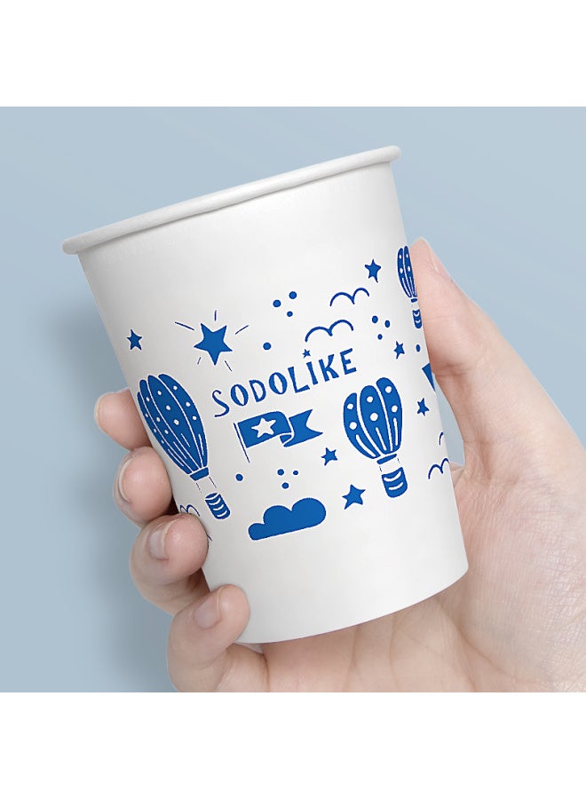 Sodolike Disposable Paper Cups, 230ml Thick Paper Cups, 1000 Pieces Per Box, For Office, Business, And Home Use - Image 2