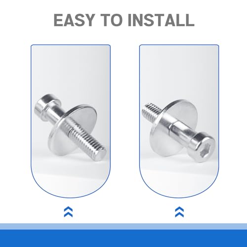 UNIGT Door Lock Striker 38428 Compatible with 1985-2002 Chevrolet K1500 K2500 K3500 GMC C1500 C2500 C3500 Yukon Truck Door Latch Bolt Pin Replace 15013147 - Sold in Pairs - Image 5