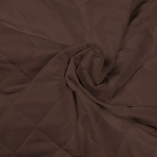 ACHIR 100% Waterproof Polycotton Breathable Corner Elastic Fitted Style Mattress Protector/Bed Cover - King Size, 72x78 Inch, 182.88x198.12 CM, 6ftx6.5 Feet - Brown - Image 2