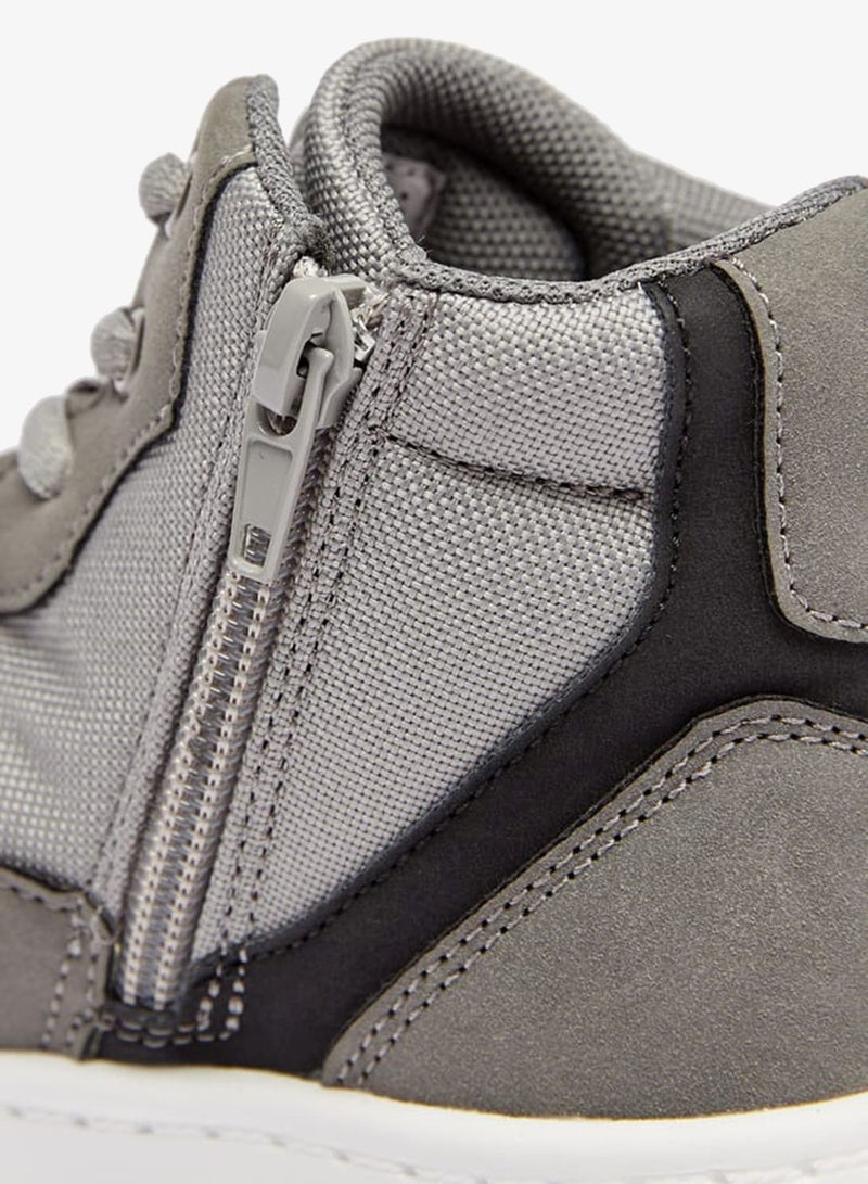 سيد دوتشيني سنيكرز أولاد عالي بسحاب وجوانب متباينة - Image 5