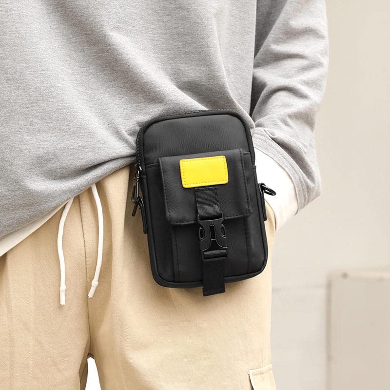 Ketmart Waist Bag for Unisex Fanny Pack for Hiking Travel Camping Running Sports Outdoors/Money Belt with Adjustable Strap(Color_Black) - Image 3