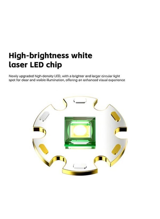COBA flashlight Long Battery Life Aluminum Alloy Strong Light Radiant Explorer With Luma Zoom - Image 3