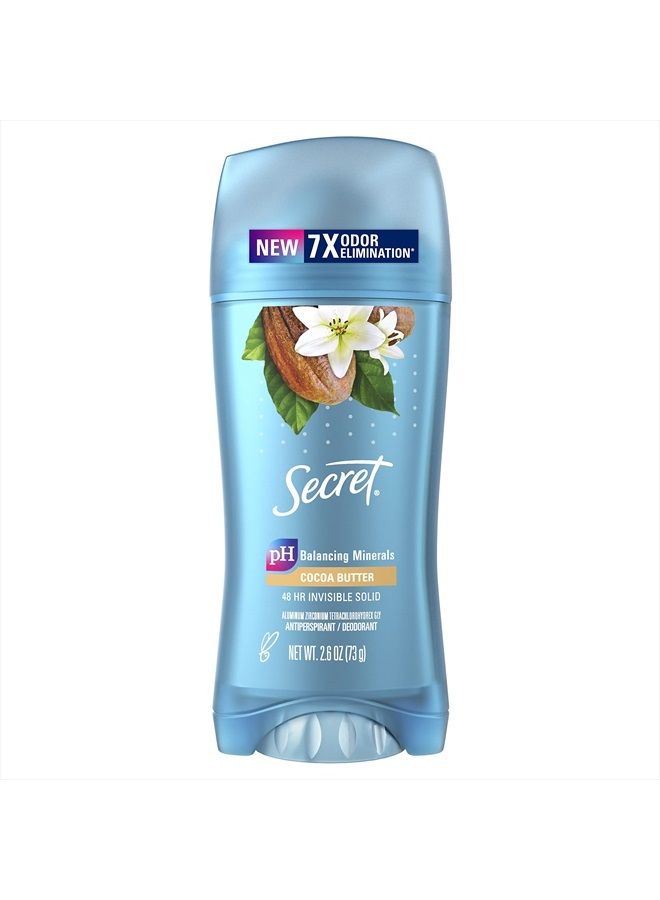 Secret مزيل العرق سكنت إكسبريشنز المضاد للتعرق صلب غير مرئي كلاسيك زبدة جوز الهند، قد يختلف التغليف، 2.6 أونصة - Image 1