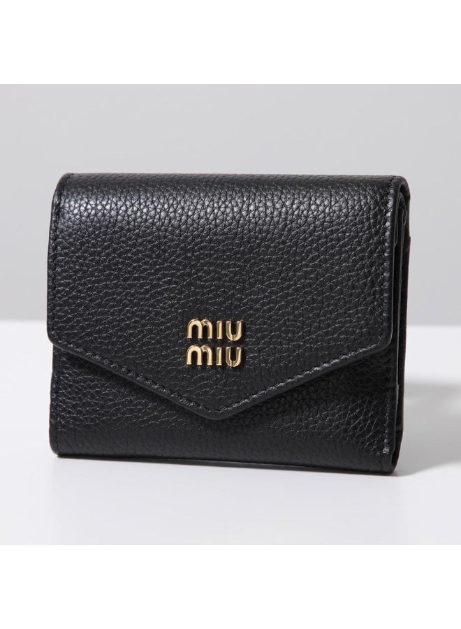 Miu Miu Women Wallet Small Wallets Credit Card Holder Ladies Wallets with Coins Pocket - Black  - Image 2