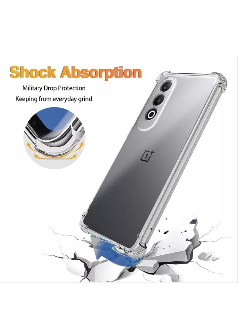 JAJEEK OnePlus Nord CE 4 Case Cover – Ultra Clear HD Case, Camera Protection, Anti-Slip Grip, Slim Protective Cover for OnePlus Nord CE 4 2024 – Shockproof, Durable, Full-Body Protection - Image 4