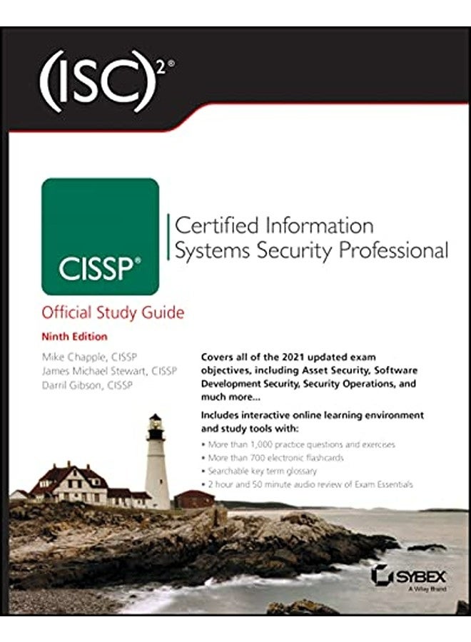 Isc2 Cissp Certified Information Systems Security Professional Official Study Guide By Chapple, Mike - Stewart, James Michael - Gibson, Darril Paperback