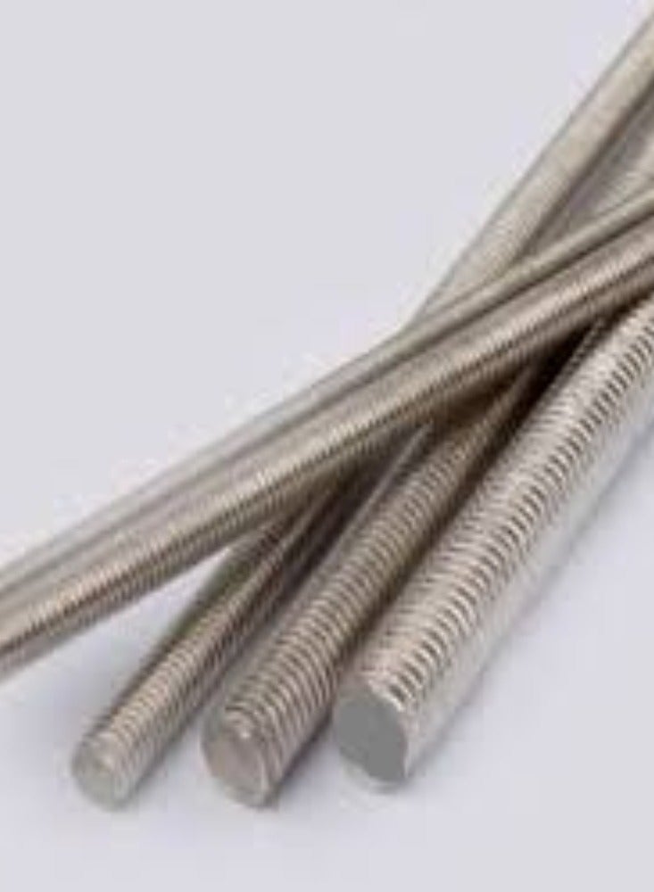 KNP KNP Stainless Steel Fully Threaded Rod 8mm is a high-quality fastening component crafted from stainless steel, offering exceptional strength and resistance to corrosion.  - Image 2