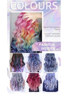 TEAYASON 6Pcs Hair Mascara, Temporary Hair Color Set, Instantly Washable Waterproof Haircare for Dark & Light Hair  - Image 3