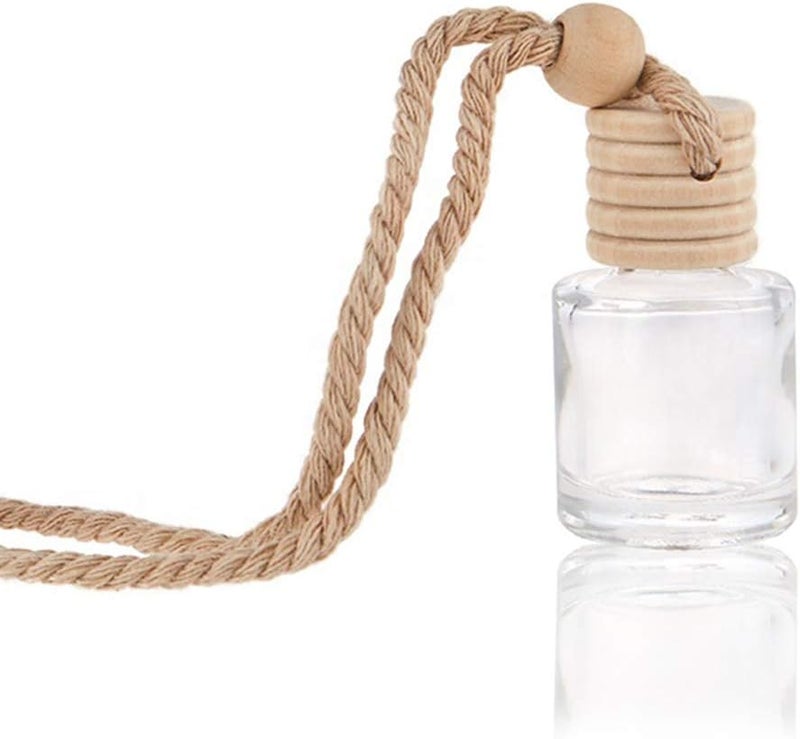 glasstore 10 عبوات معطر هواء زجاجية معلقة للسيارة - Image 3