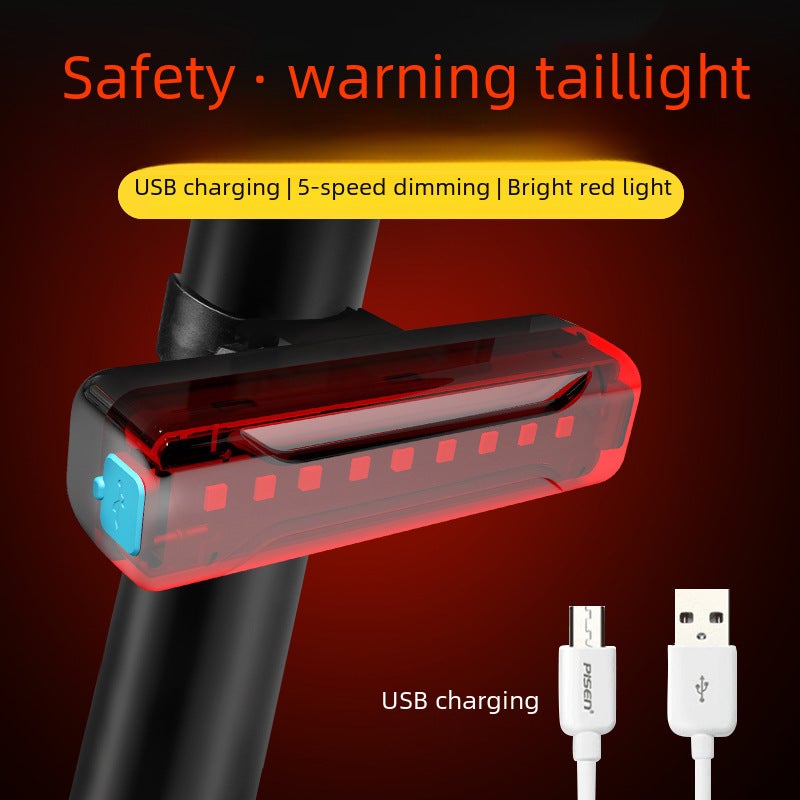 Generic A02 Bike Tail Light Rechargeable Mountain RideA02 highlight 50 hours color box A02 highlight 50 hours color box