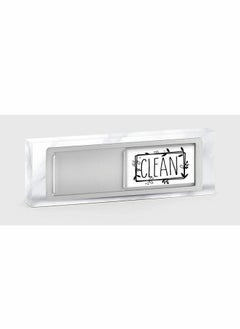 NIBEMINENT Dishwasher Magnet Cleaning Dirty Sign, Indicator, Stylish Universal Kitchen Washing Refrigerator Magnet, With Stickers Suitable For Organization And Storage（2PCS）  - Image 2