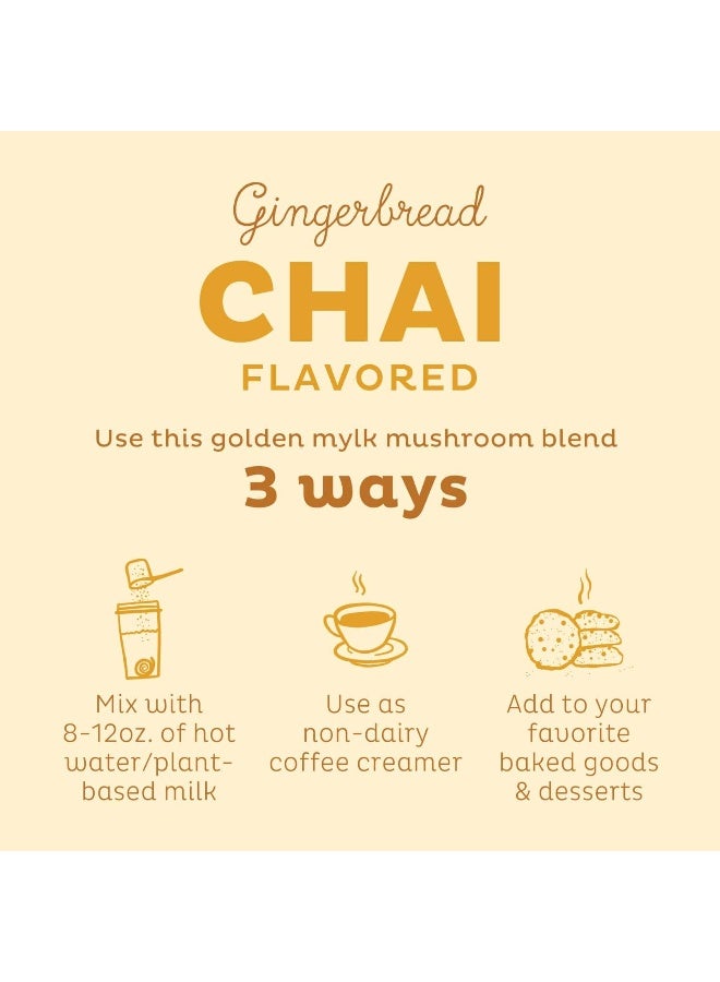 KOS Organic Golden Mylk Blend - Gingerbread Chai Flavor - Image 2