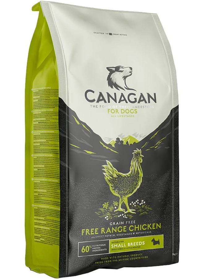 Canagan كاناجان دجاج حر طليق للكلاب الصغيرة 2 كجم - Image 1