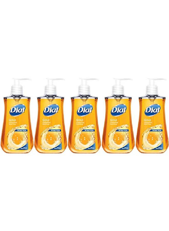 Dial Antibacterial Liquid Hand Soap Gold 7.50 oz (Value Pack of 5) - Image 3