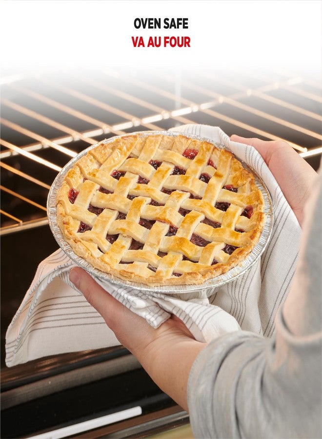 Starfrit 50-Pack 9” Deep Pie Plates (23 cm) - Recyclable - Disposable - Oven & Freezer Safe - Perfect for Baking Pies, Chicken Pot Pies & Quiches - Image 5