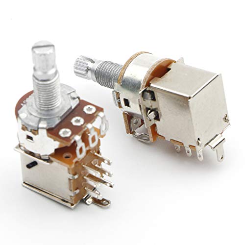 JIUWU B500k Push Pull Potentionmeter Volume Tone Shaft Switch Pots for Guitar Bass, Pack of 3 - Image 5