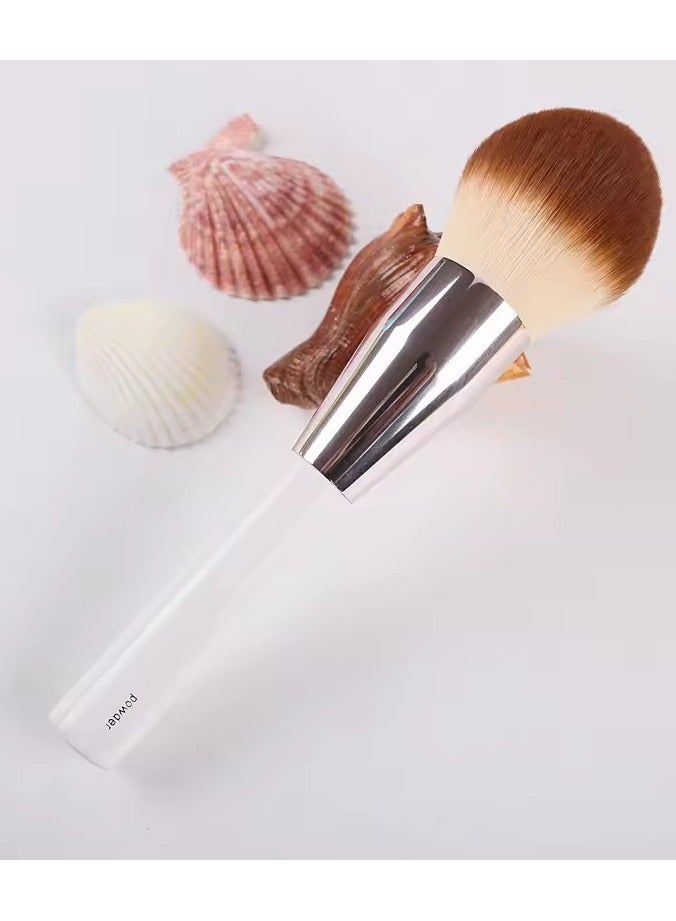 Goolsky Big size Powder Makeup brushes Quick Powder contour White handle synthetic hair Make up brush Beauty Tools Cosmetics - Image 1