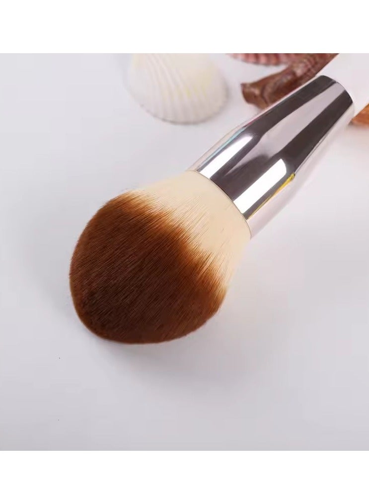 Goolsky Big size Powder Makeup brushes Quick Powder contour White handle synthetic hair Make up brush Beauty Tools Cosmetics - Image 4