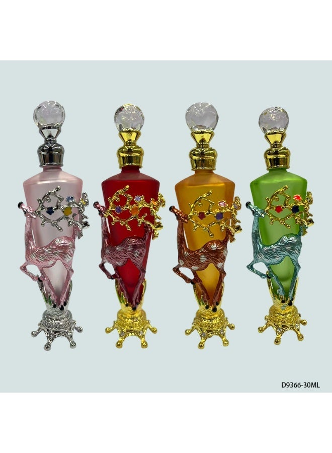 4pcs كريستال عطر زجاجة الزيوت الأساسية 30 مل D9366 - Image 1