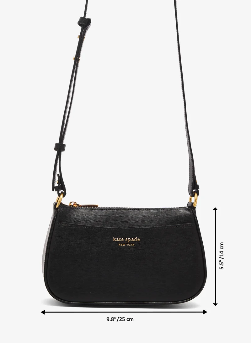 Kate Spade Logo Detail Zip Through Crossbody