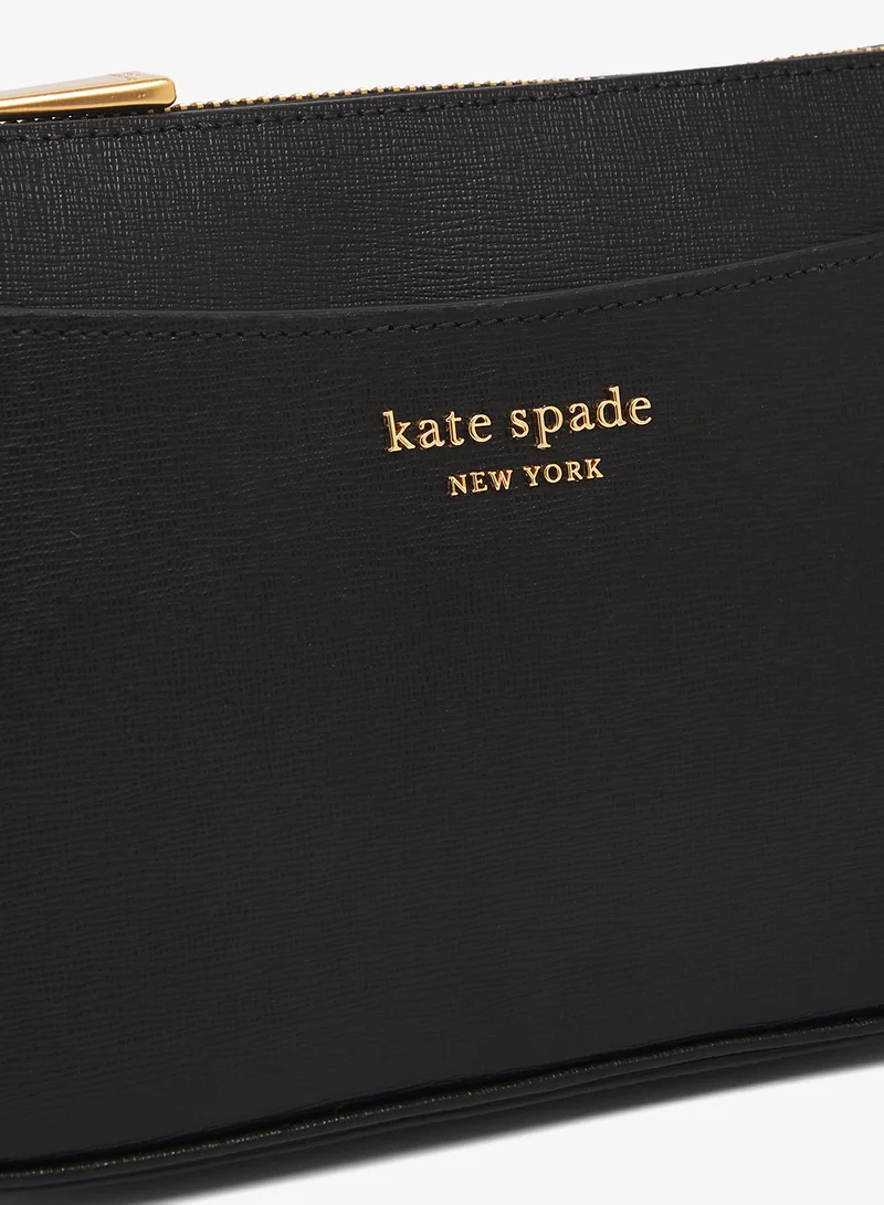 Kate Spade Logo Detail Zip Through Crossbody