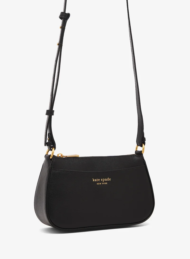 Kate Spade Logo Detail Zip Through Crossbody