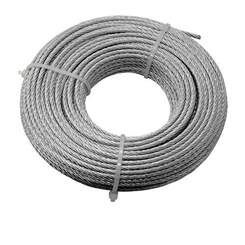 SB CHAVAN 304 Grade 6 mm Wire Rope 50Mtrs - Image 2
