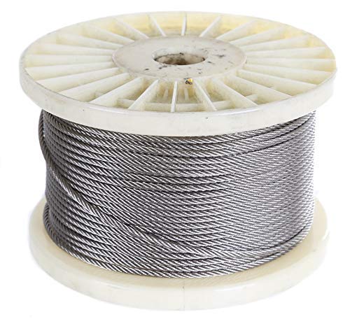 SB CHAVAN 304 Grade 6 mm Wire Rope 50Mtrs - Image 1