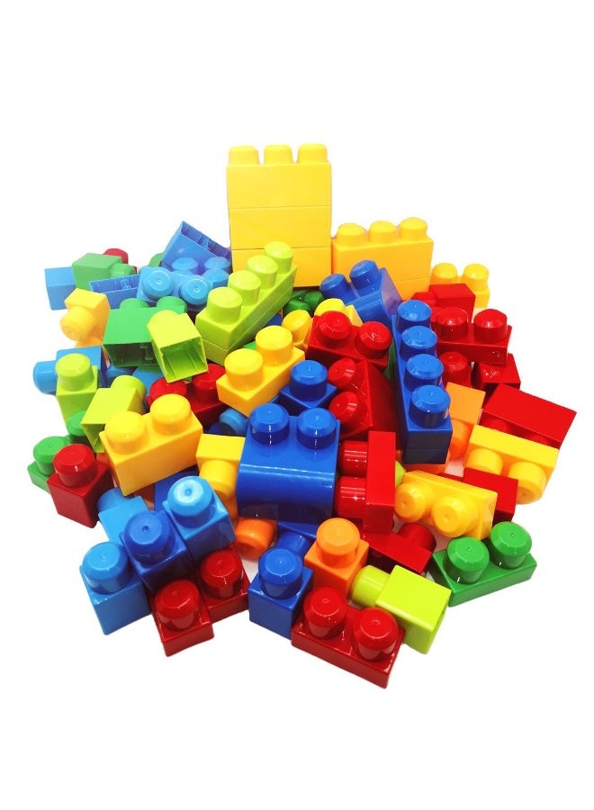 عام مكعبات بناء كبيرة الجسيمات 88 قطعة ألعاب مكعبات بناء الأطفال لتقوم بها بنفسك متنوعة تجميع مكعبات بناء كبيرة الجسيمات اللعب - Image 2