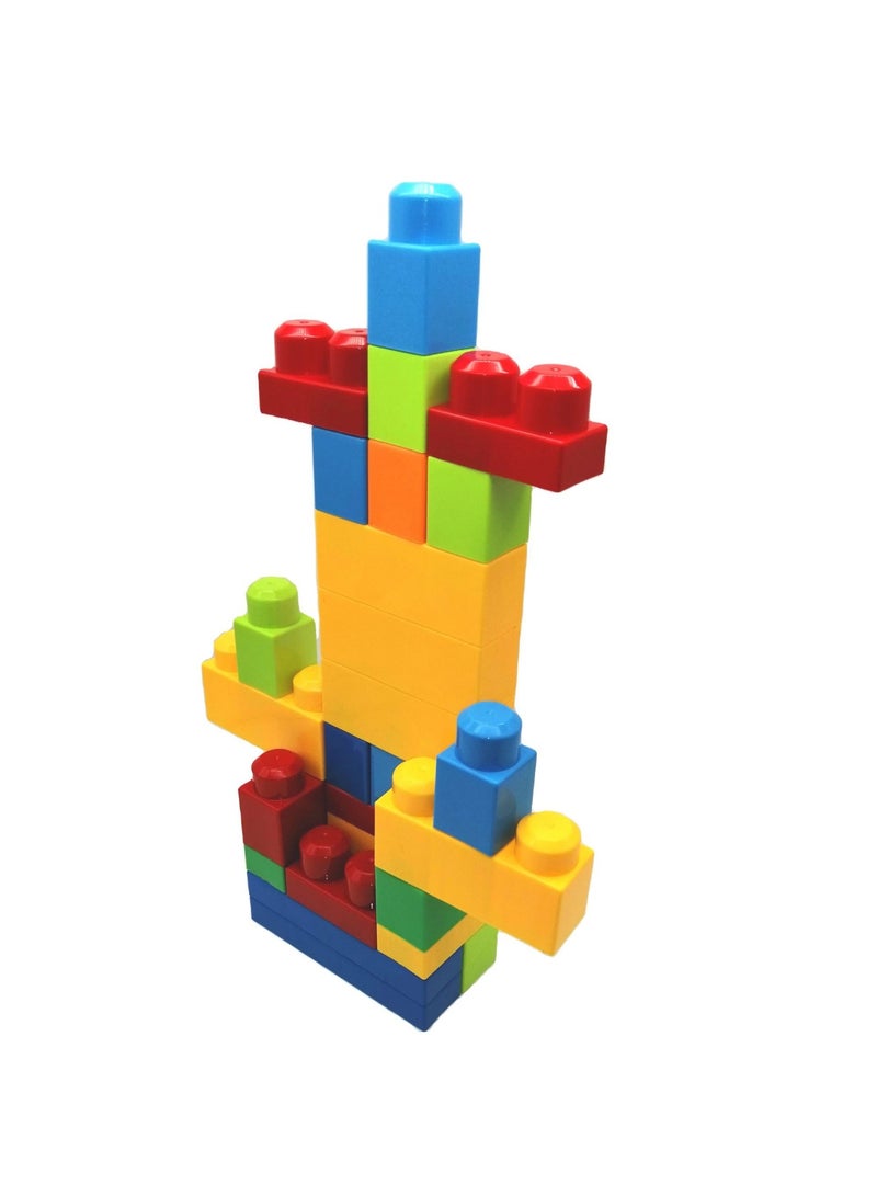 عام مكعبات بناء كبيرة الجسيمات 88 قطعة ألعاب مكعبات بناء الأطفال لتقوم بها بنفسك متنوعة تجميع مكعبات بناء كبيرة الجسيمات اللعب - Image 3