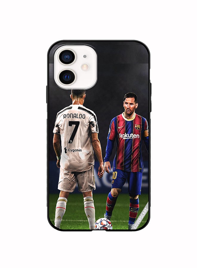 COVERSCART Protective Case Cover For Apple iPhone 11 Messi Vs Ronaldo Design Multicolour - Image 1