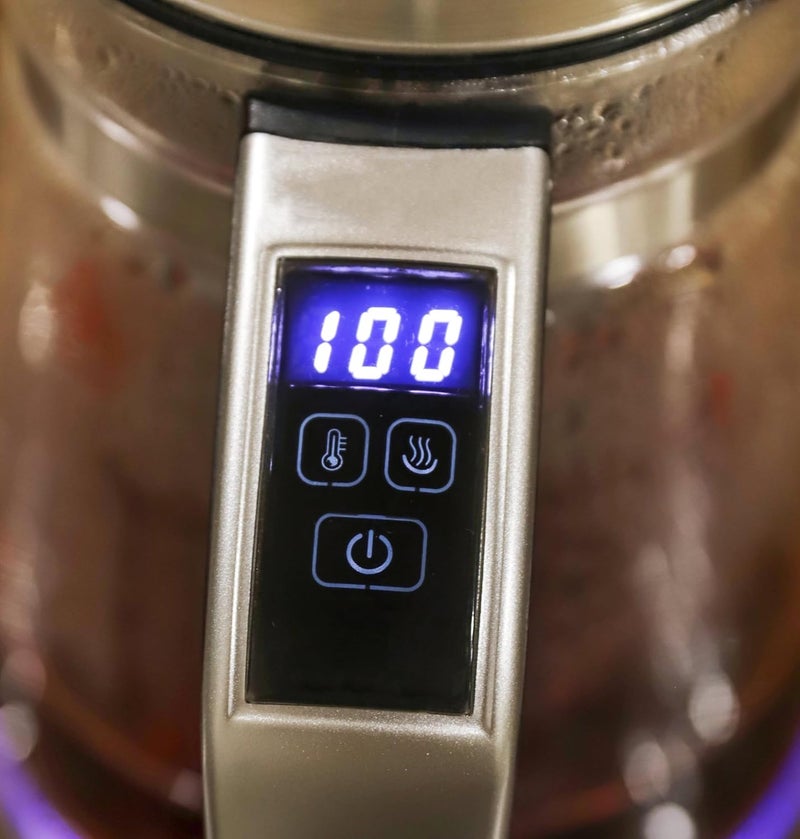 CMXA 1800/2000 Watts Tea Maker Kettle with Temperature Control, 1.5 Liter Capacity - Image 4