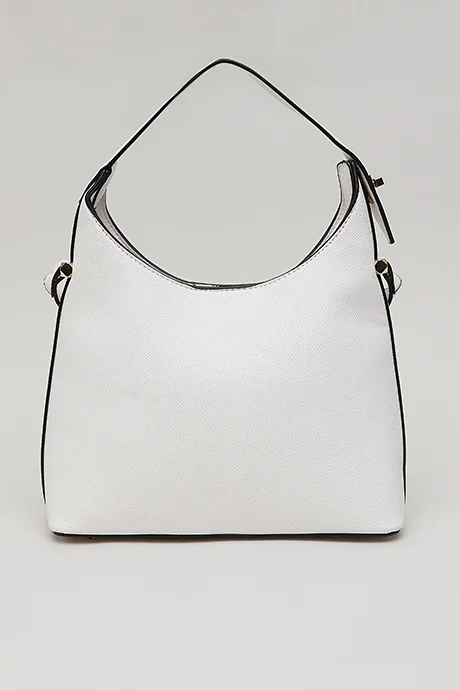 أر أند بي Textured Hobo Bag
