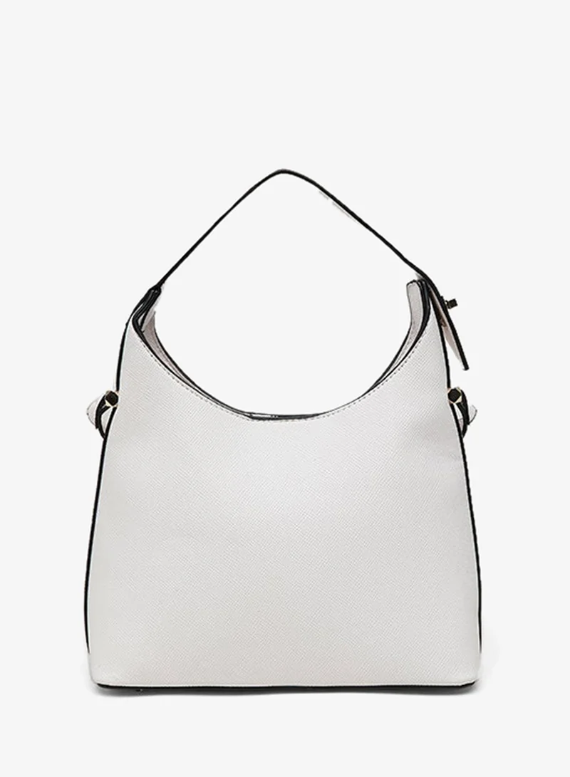 أر أند بي Textured Hobo Bag